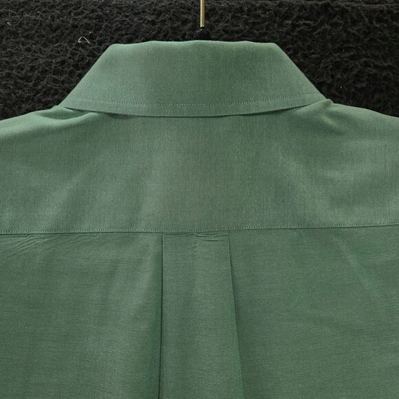 U.S. Polo Assn. Mens Button Up Shirt Green Size Medium Cotton Blend Long Sleeve - Picture 13 of 13